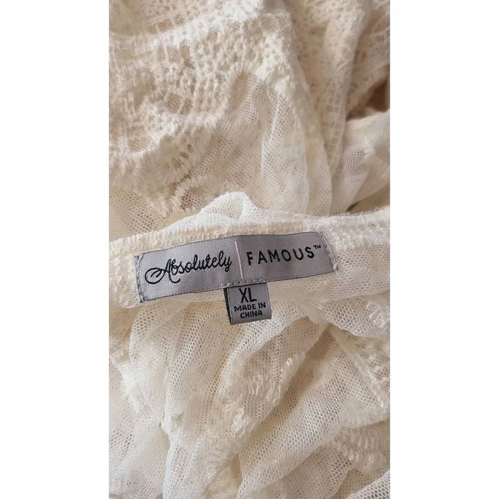 Absolutely Famous swim coverup - Picture 3 of 6